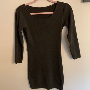 ⭐️2/$10 - Poof! Grey sweater dress